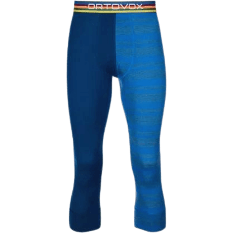 Ortovox M 185 Rock'N'Wool Short Pant Winter Apparel - Winter Apparel Mens Base Layer Bottom Ortovox Small Just Blue
