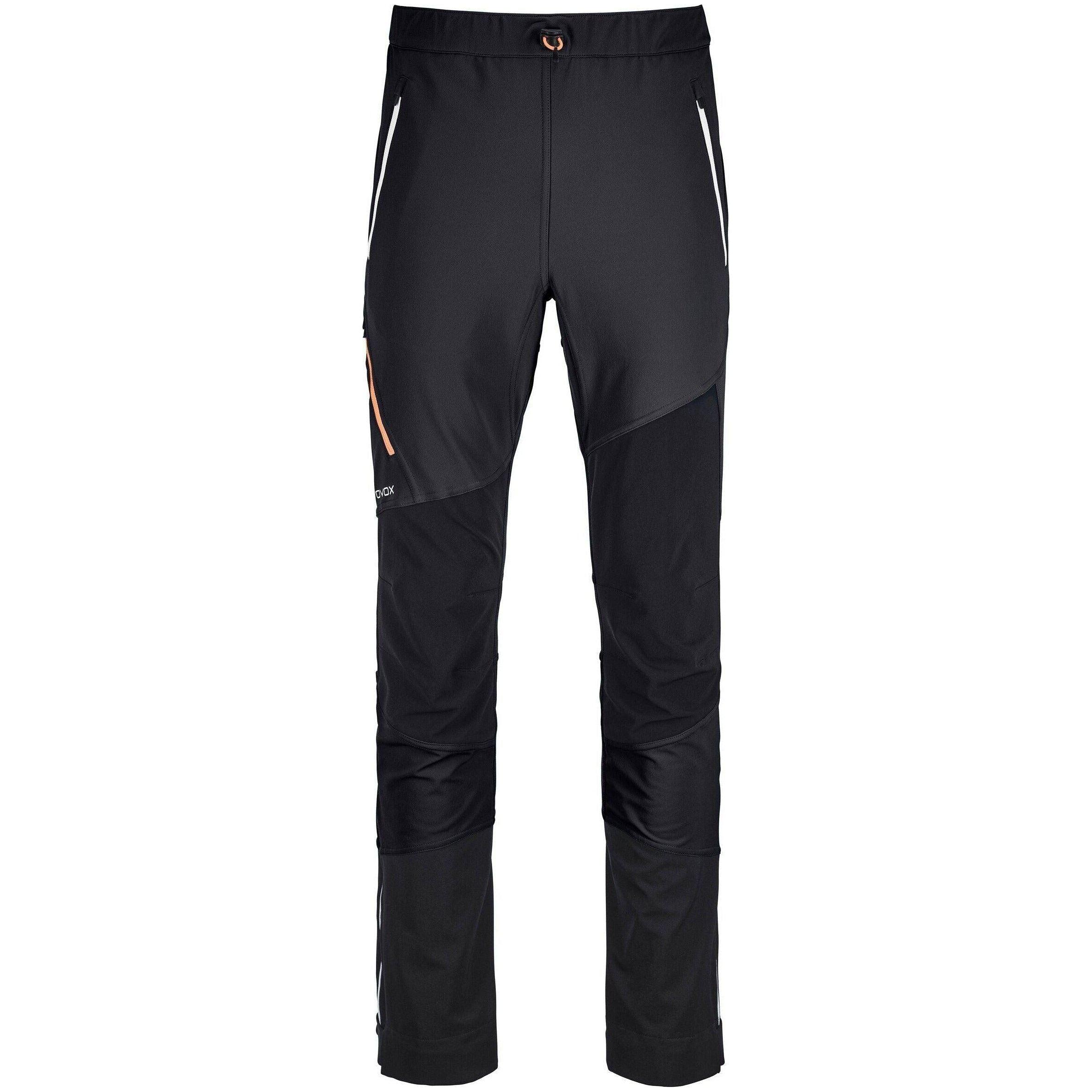 Ortovox M Col Becchei Pants Winter Apparel - Winter Apparel Mens Softshell Bottom Ortovox Small Black Raven