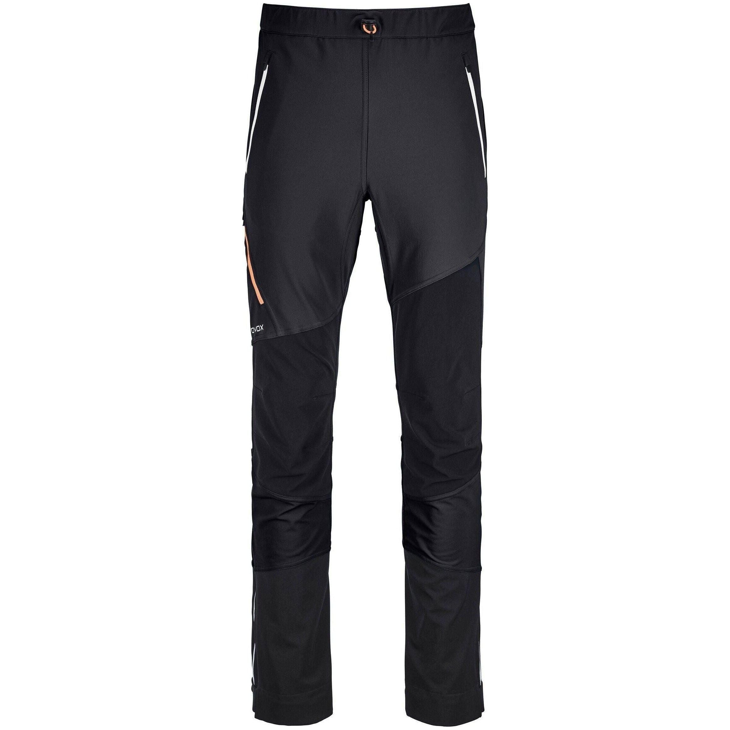 Ortovox M Col Becchei Pants Winter Apparel - Winter Apparel Mens Softshell Bottom Ortovox Small Black Raven