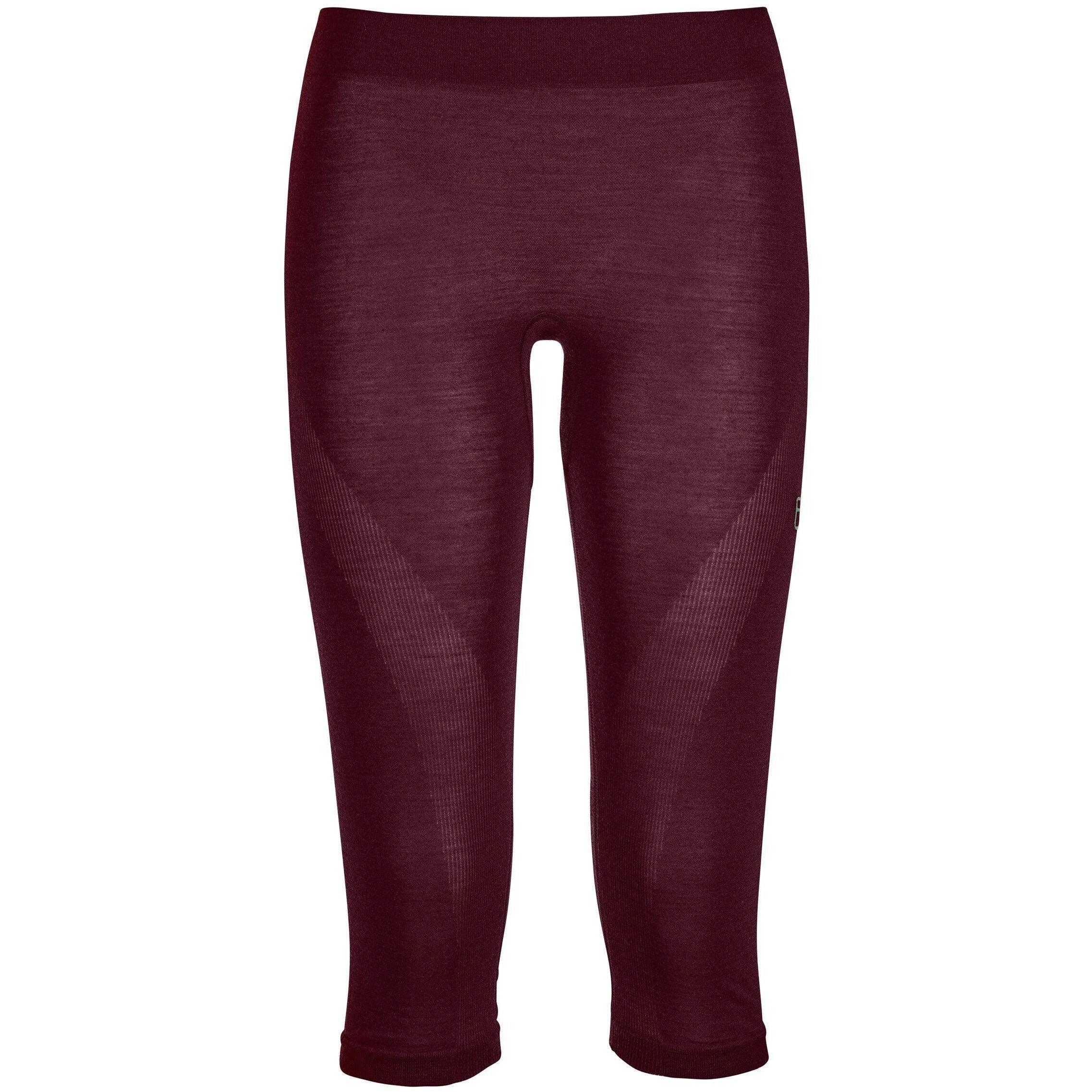 Ortovox W 120 Comp Light Short Pants Winter Apparel - Winter Apparel Womens Base Layer Bottom Ortovox XSmall dark wine