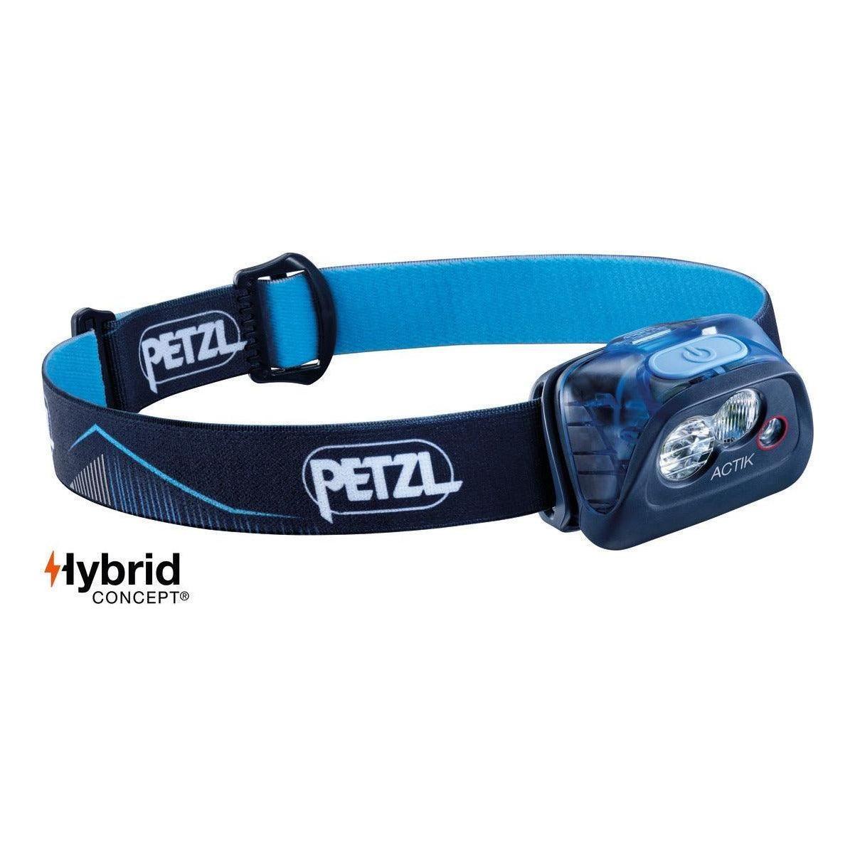 Petzl Actik Headlamp Electronics - Lights - Headlamp Petzl Blue