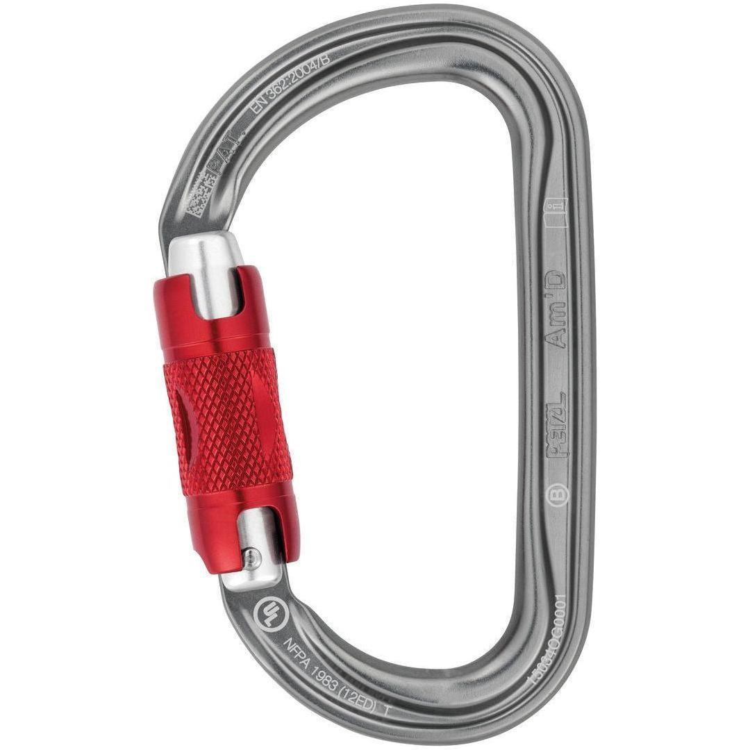 Petzl AM'D TWIST LOCK CARABINER Summer Gear - Climbing Gear Petzl