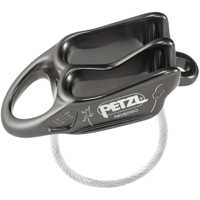 Petzl Reverso Belay Device Summer Gear - Climbing Gear Petzl Grey