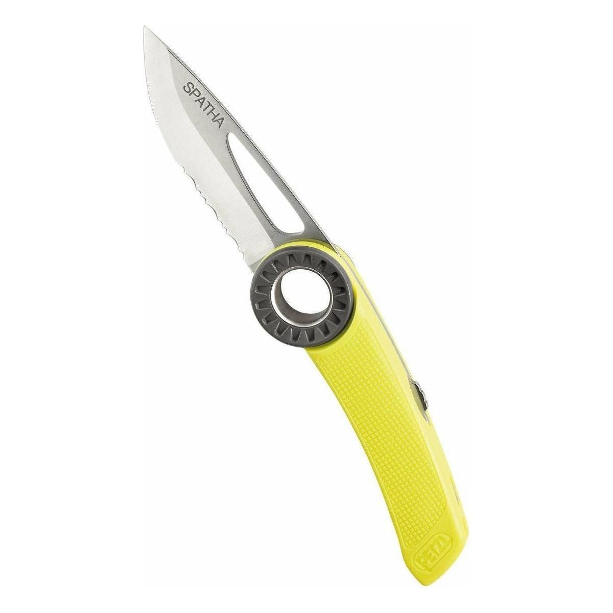 Petzl Spatha Clippable Knife Summer Gear - Climbing Gear Petzl Yellow