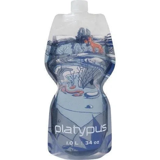 Platypus SoftBottle with Closure Cap Water Bottles and Bladders Platypus 1.0 liter Arroyo