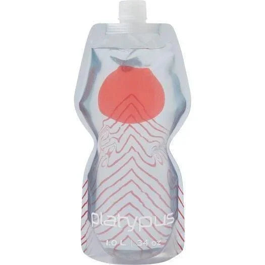Platypus SoftBottle with Closure Cap Water Bottles and Bladders Platypus 1.0 liter Apex