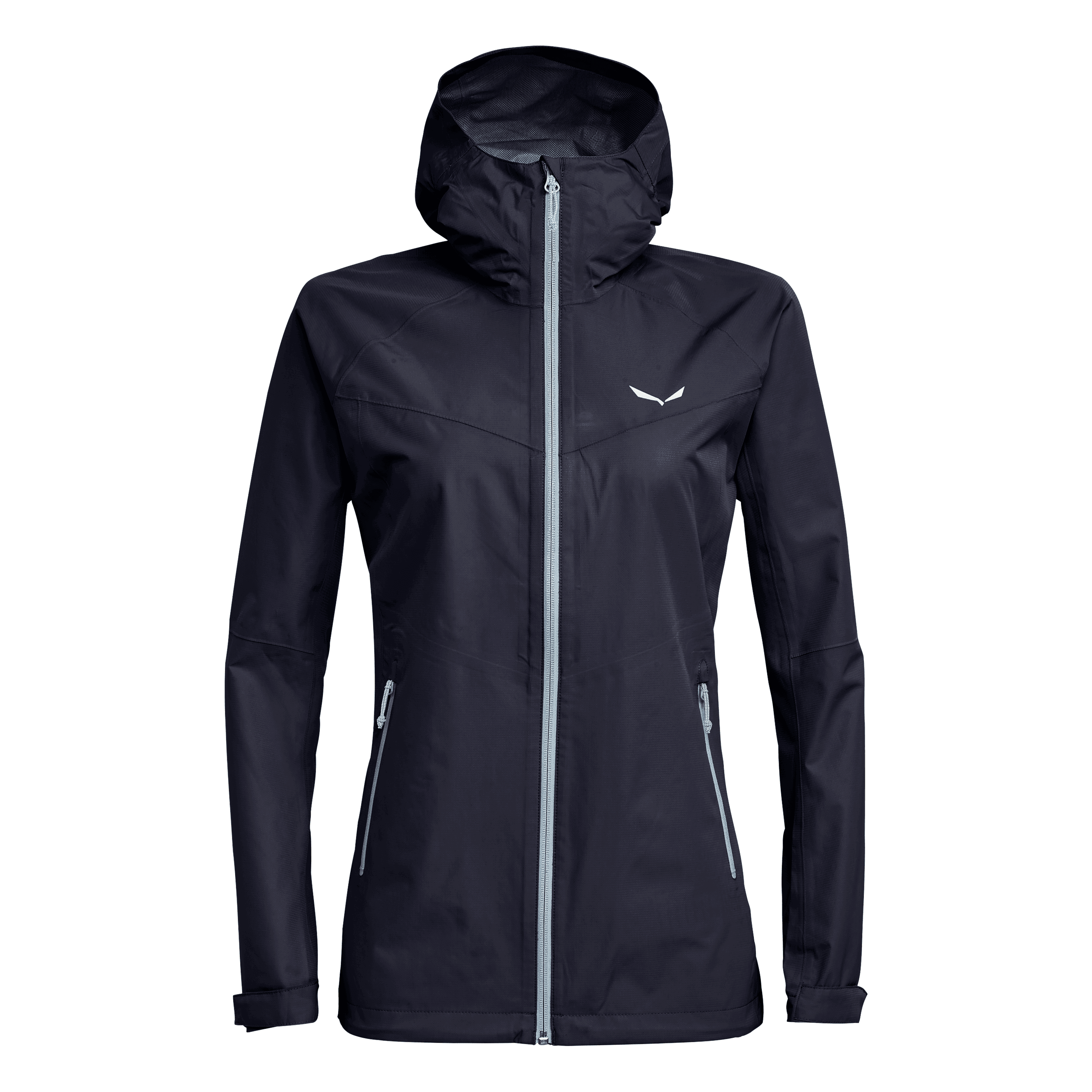 Puez Aqua Powertex Hardshell Jacket W Summer Apparel - Womens Salewa XSmall Premium Navy