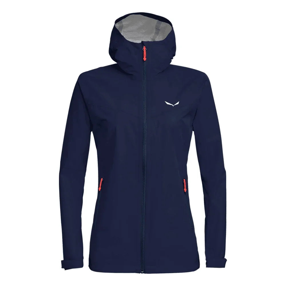 Puez Aqua Powertex Hardshell Jacket W Summer Apparel - Womens - Tops Salewa XSmall Navy Blazer