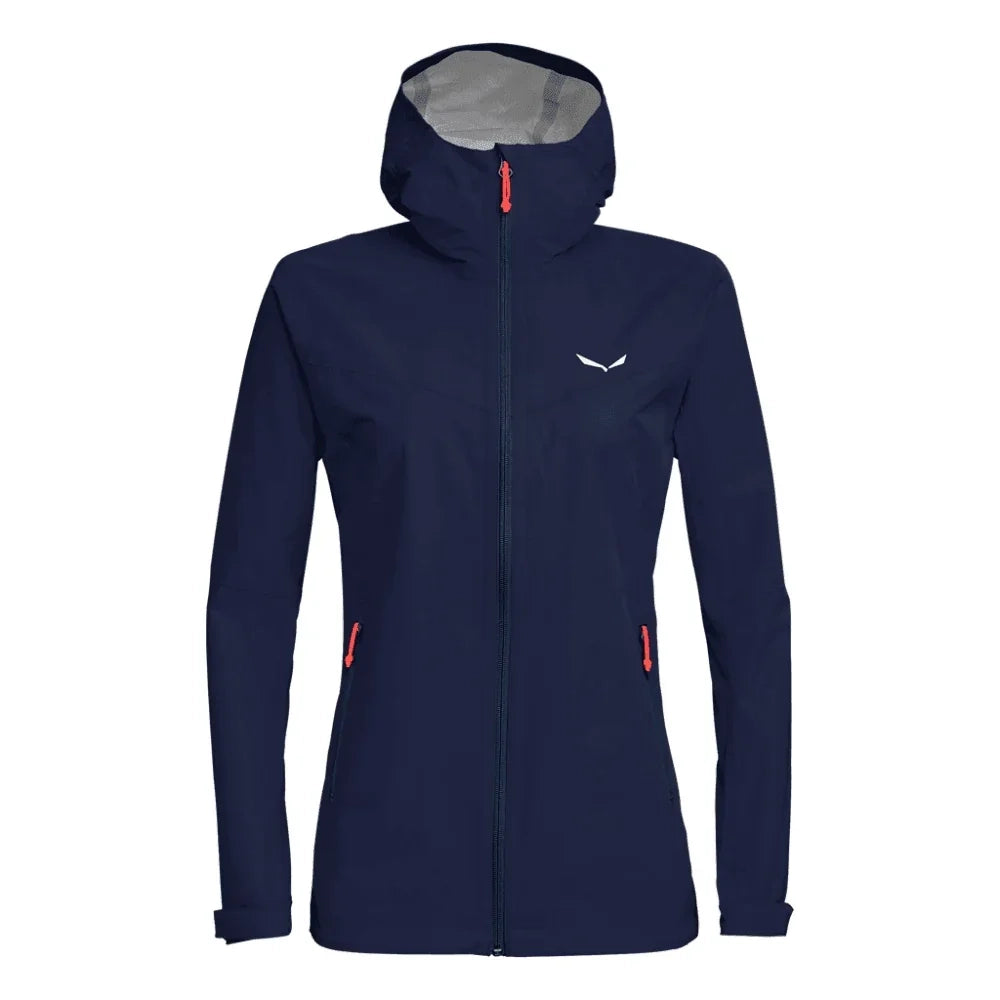Puez Aqua Powertex Hardshell Jacket W Summer Apparel - Womens - Tops Salewa XSmall Navy Blazer
