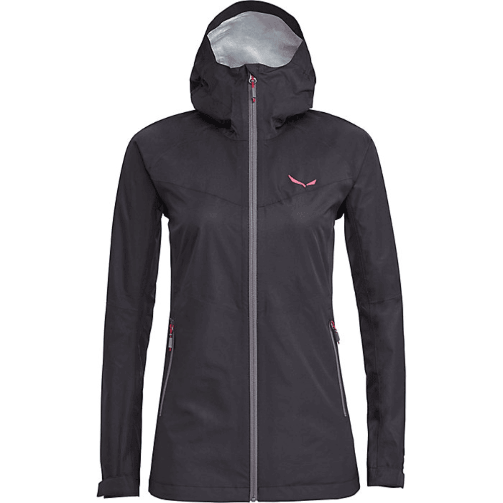 Puez Aqua Powertex Hardshell Jacket W Summer Apparel - Womens Salewa XSmall Black Out/6080