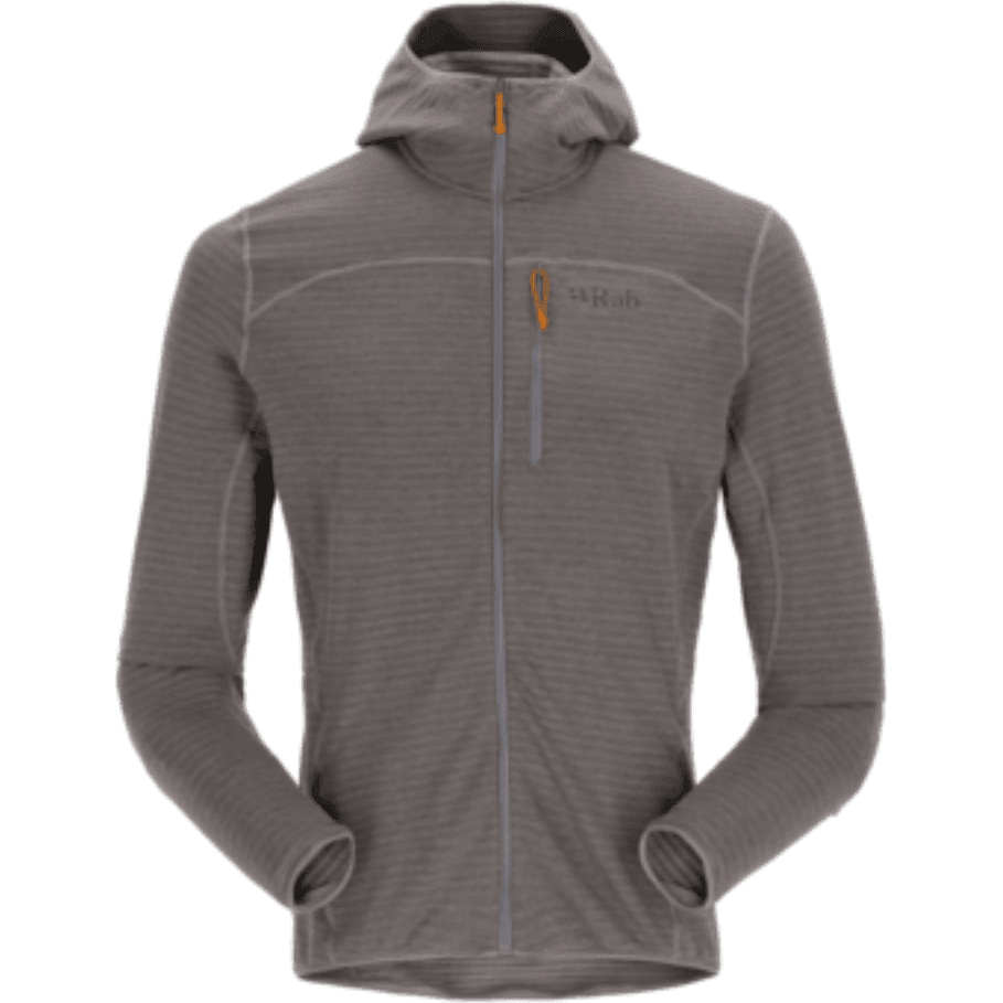 Rab M Ascendor Light Hoody Winter Apparel - Winter Apparel Mens Softshell Top Rab Large Graphene