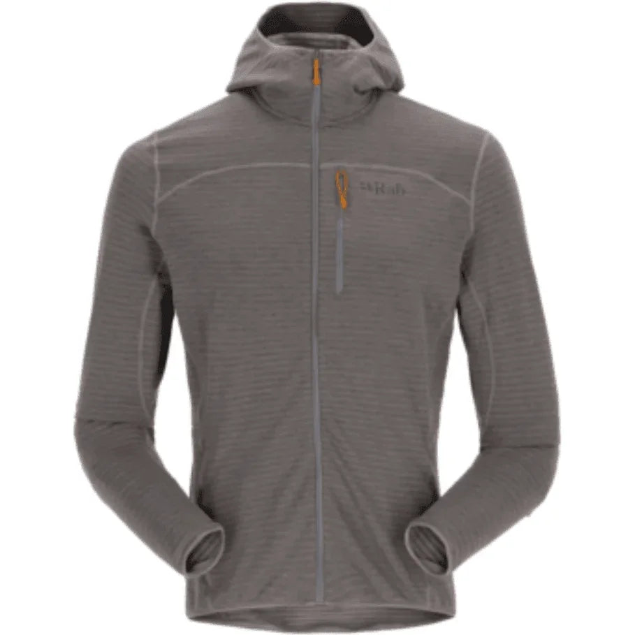 Rab M Ascendor Light Hoody Winter Apparel - Winter Apparel Mens Softshell Top Rab Large Graphene