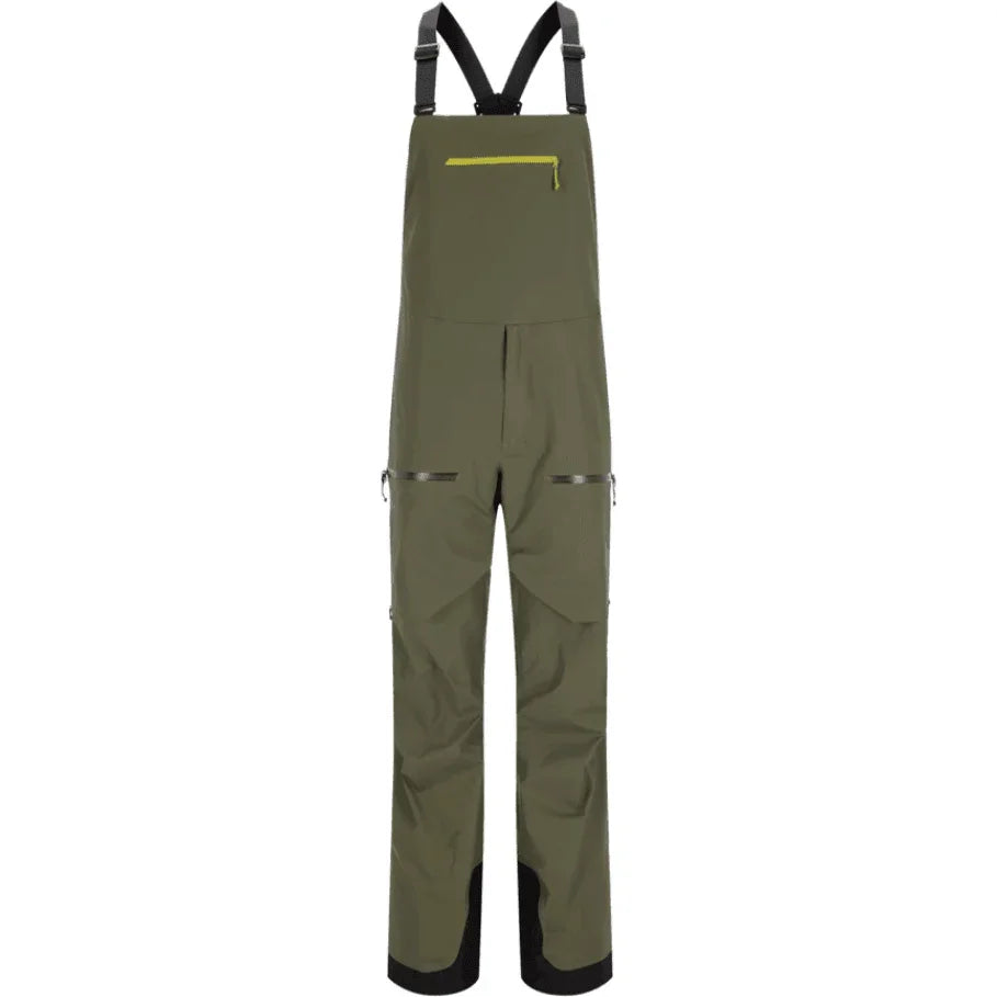 Rab M Khroma Kinetic Bib Winter Apparel - Winter Apparel Mens Hardshell Bottom Rab Medium Army