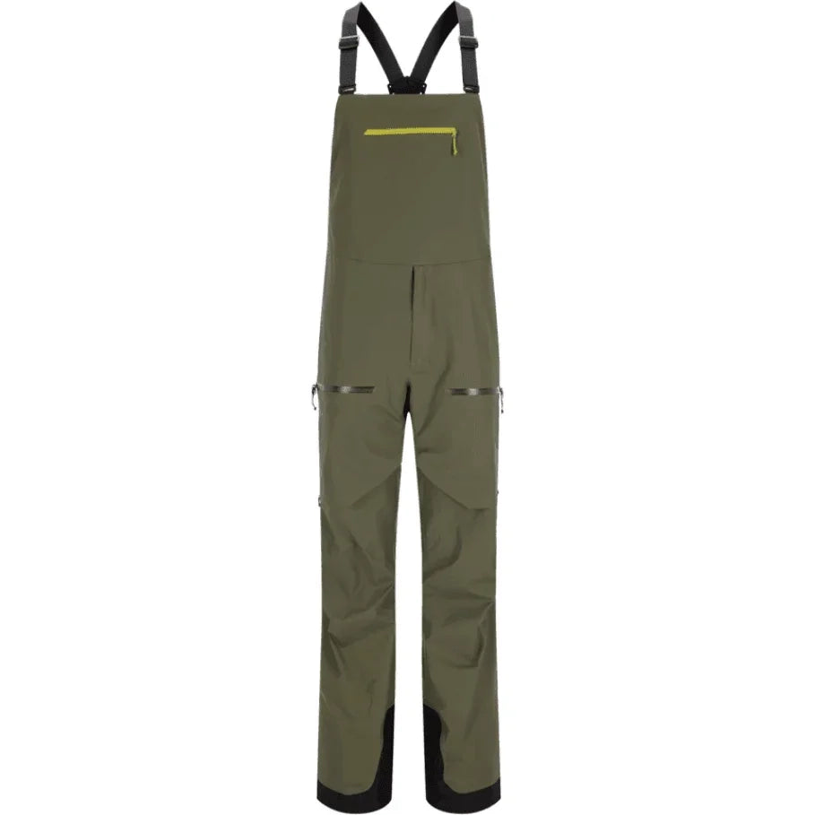 Rab M Khroma Kinetic Bib Winter Apparel - Winter Apparel Mens Hardshell Bottom Rab Medium Army