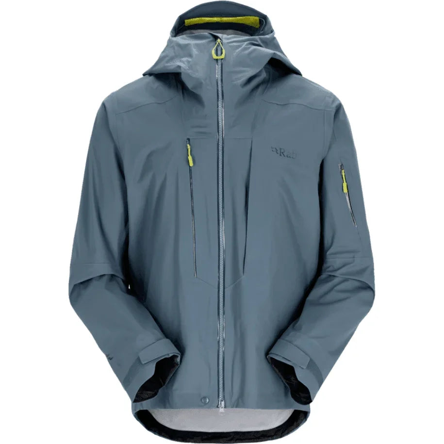 Rab M Khroma Kinetic Jacket Winter Apparel - Winter Apparel Mens Hardshell Top Rab Large Orion Blue