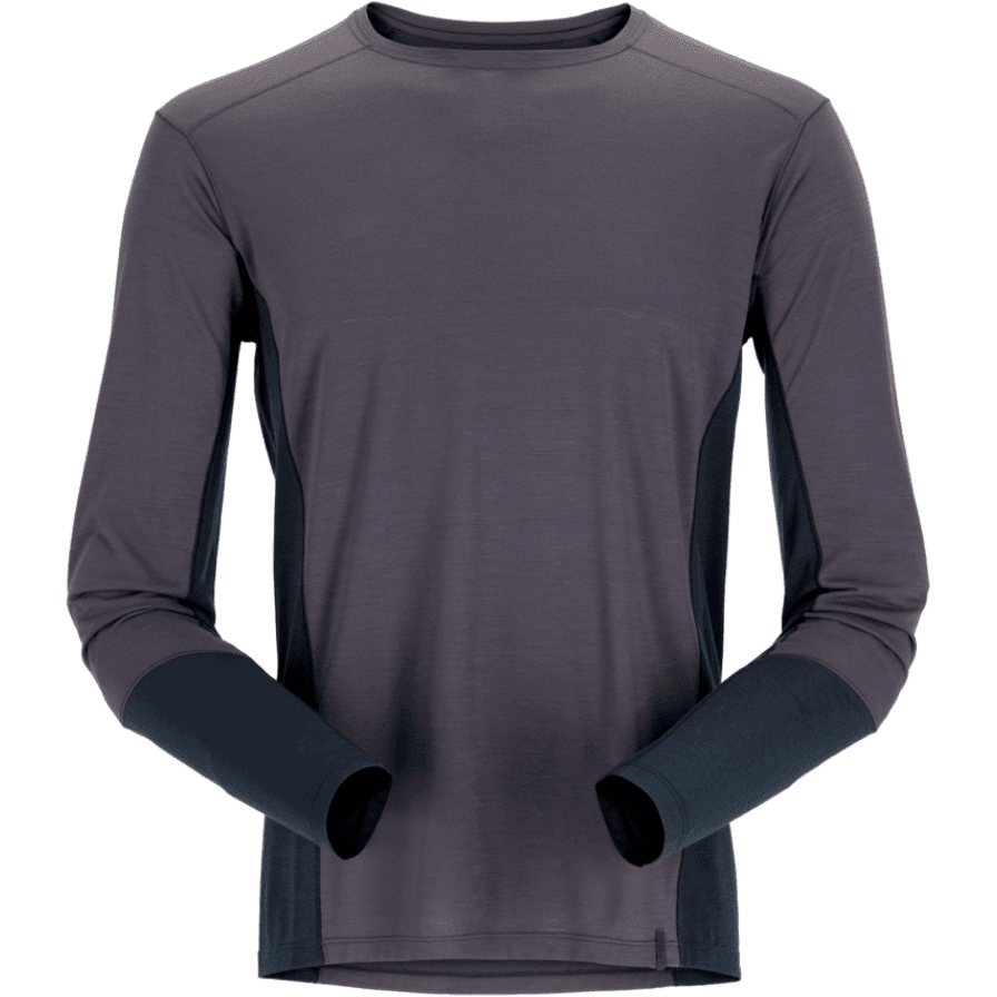 Rab M Syncrino Base Long Sleeve Tee Winter Apparel - Winter Apparel Mens Base Layer Top Rab Small Graphene