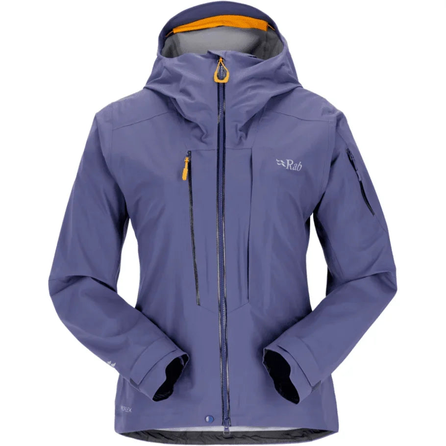Rab W Khroma Kinetic Jacket Winter Apparel - Winter Apparel Womens Hardshell Top Rab XSmall Patriot Blue