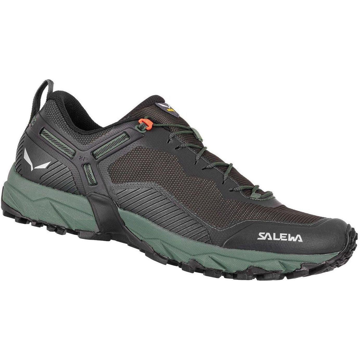 Salewa M Ultra Train 3 Hiking Shoe Summer Footwear - Hiking Footwear - Mens Salewa 9.0 Raw Green/Black Out