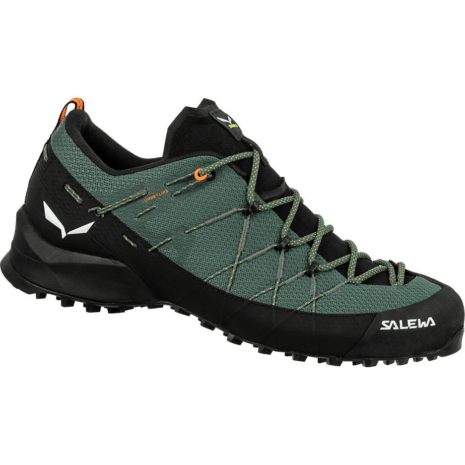 Salewa Wildfire 2 M Approach Shoe Summer Footwear - Hiking Footwear - Mens Salewa 9.0 Raw Green/Black