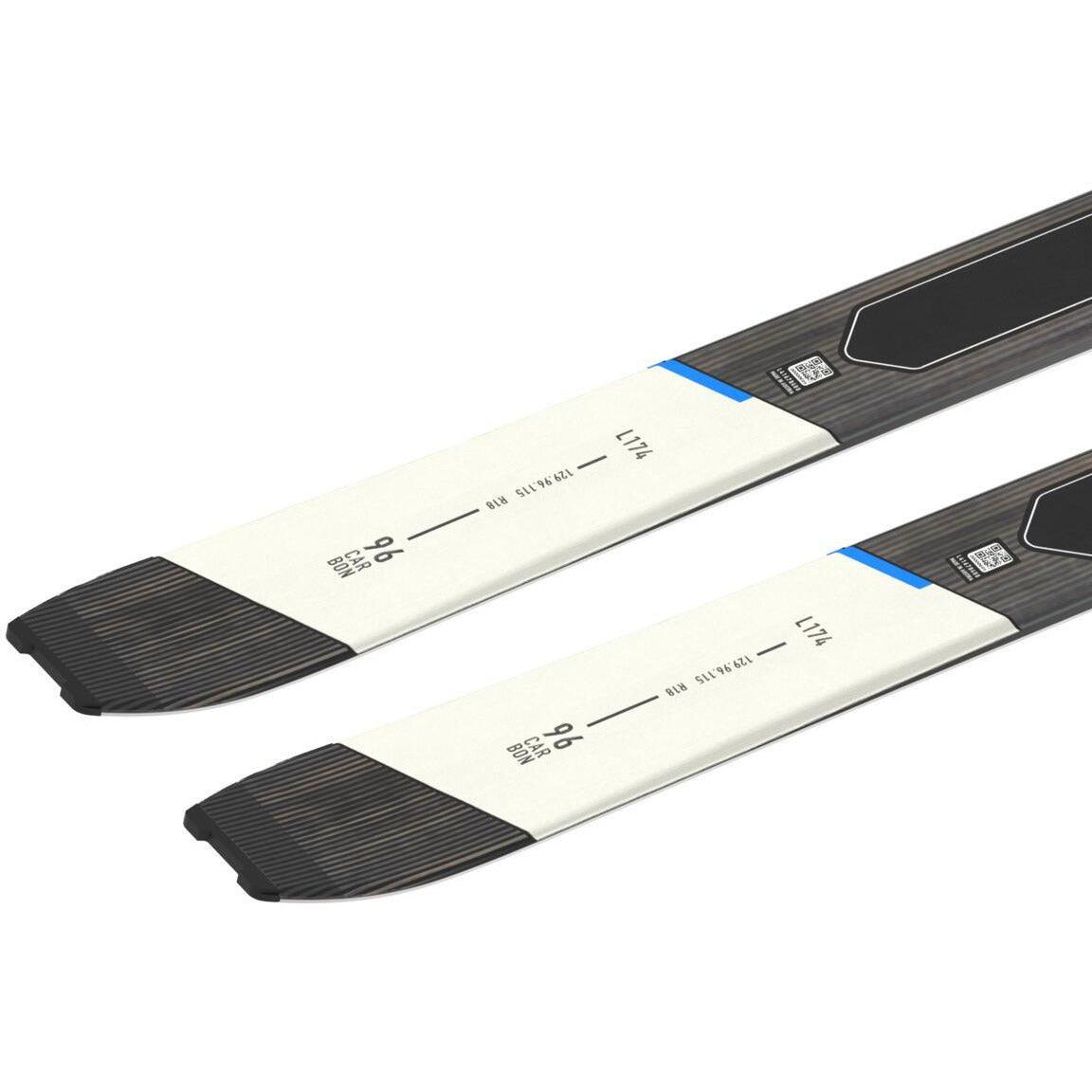 Salomon MTN 96 CARBON Alpine Touring Ski Skis - Touring Skis - Ski Mountaineering - Mens Salomon