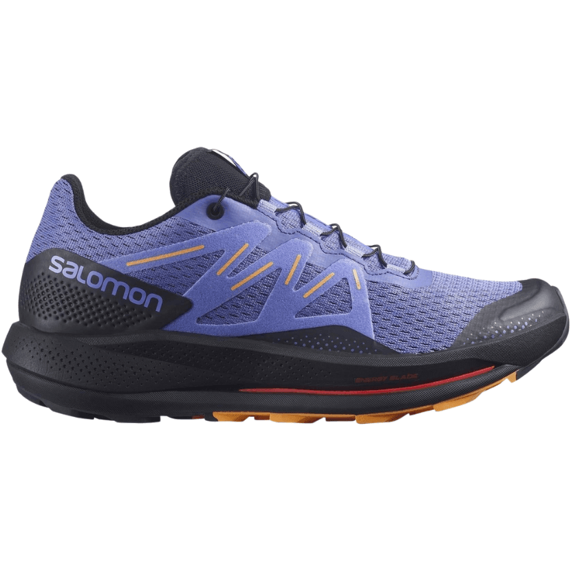 Salomon W Pulsar Trail Running Shoe Summer Footwear - Trail Running Footwear Salomon 6 Velvet Morning/Black/Blazing Orange