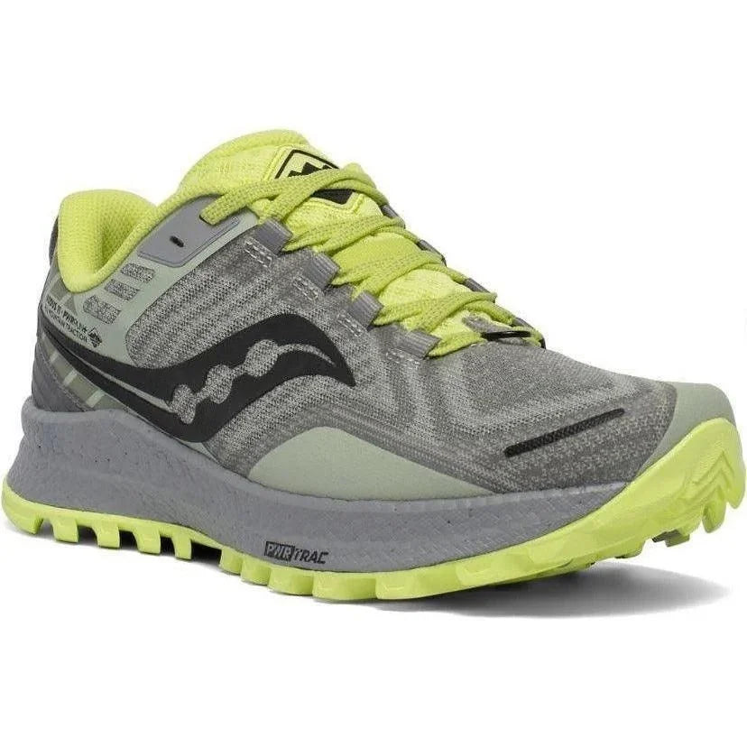Saucony W Xodus 11 Running Shoe Summer Footwear - Trail Running Footwear - Womens Saucony 6 Tide/Keylime