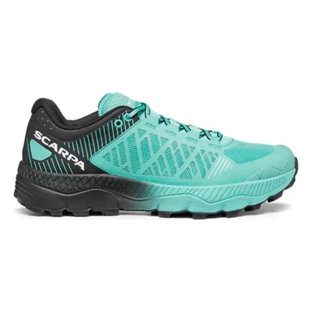 Scarpa Spin Ultra W Running Shoe Summer Footwear - Trail Running Footwear - Womens Scarpa 36 Aruba Blue/Black
