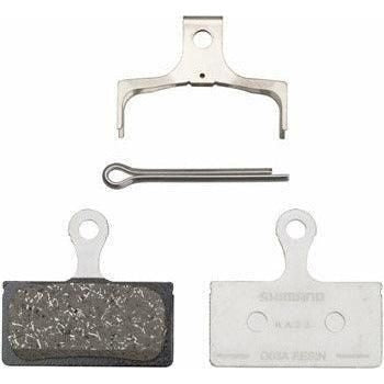 Shimano G03A Disc Brake Pads - Resin, Aluminum Backed, Fits XTR BR-M9000 and Deore XT BR-M8100 Cycling Parts - Brake - Disc Brake Pads Shimano
