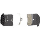 Shimano H03A disc brake pads, alloy backed with cooling fins, resin Cycling Parts - Brake - Disc Brake Pads Shimano