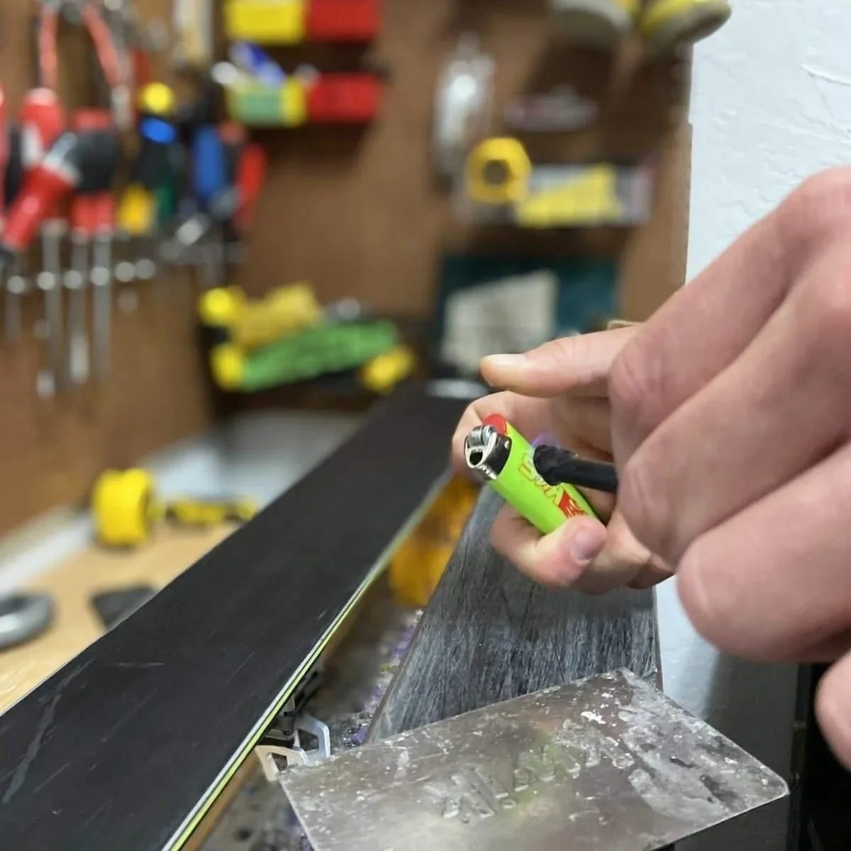 Ski/Board Tuning Labor - Ski Cripple Creek Backcountry P-tex/Base Repair