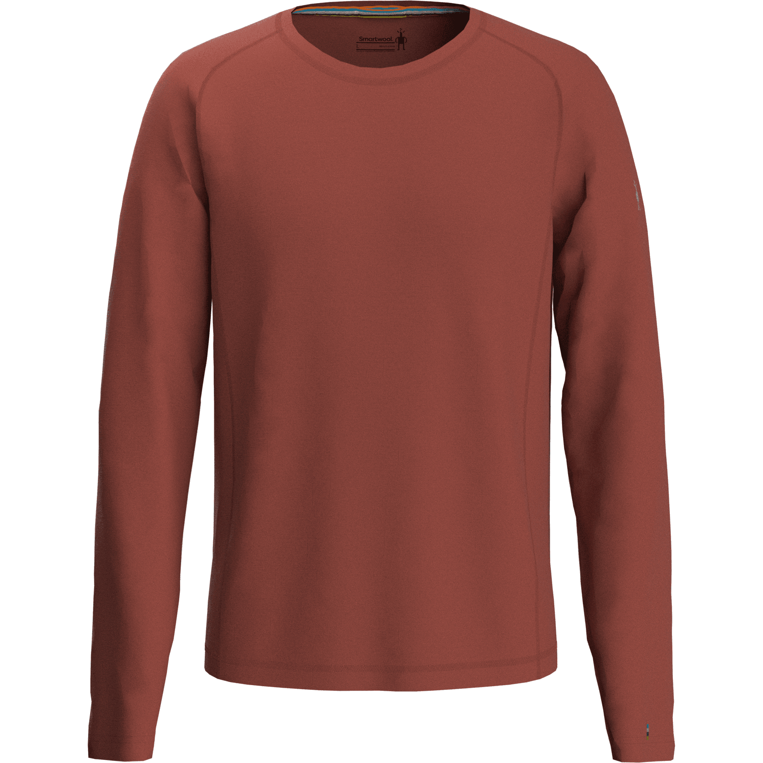 Smartwool M Merino Sport 120 Long Sleeve Winter Apparel - Winter Apparel Mens Base Layer Top Smartwool Small Picante