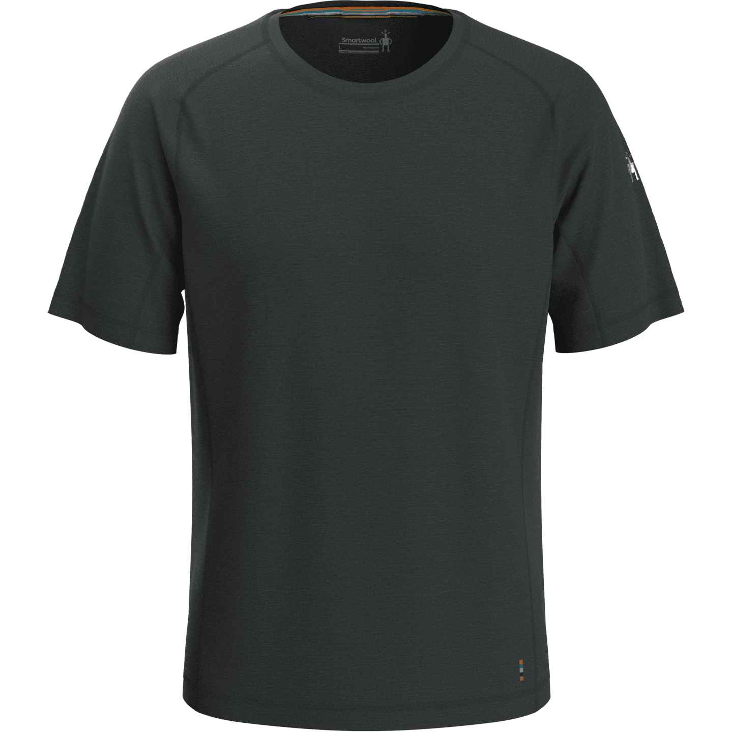 Smartwool M Merino Sport 120 Short Sleeve Summer Apparel - Mens Smartwool Small Charcoal Heather