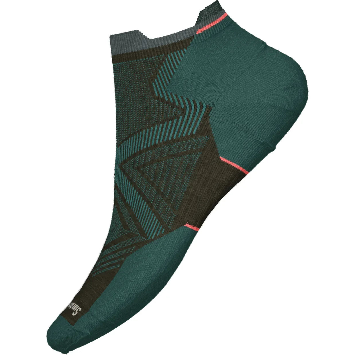 Smartwool Run Targeted Cushion Ankle Socks Summer Apparel - Socks Smartwool Medium Military Olive