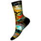 Smartwool W Cycle Zero Cushion Crew Socks Cycling Apparel - Socks Smartwool Medium Multi-Color