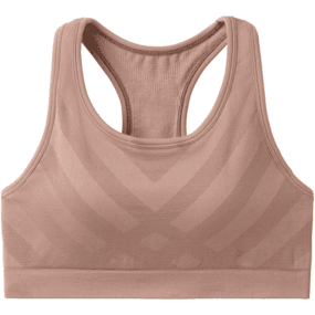 Smartwool W Merino Sport Seamless Racerback Bra Summer Apparel - Womens Smartwool XSmall Sandstone