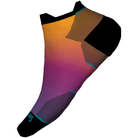 Smartwool W Run Zero Cushion Low Ankle Socks Summer Apparel - Socks Smartwool Small Ombre Print/Tandoori Orange