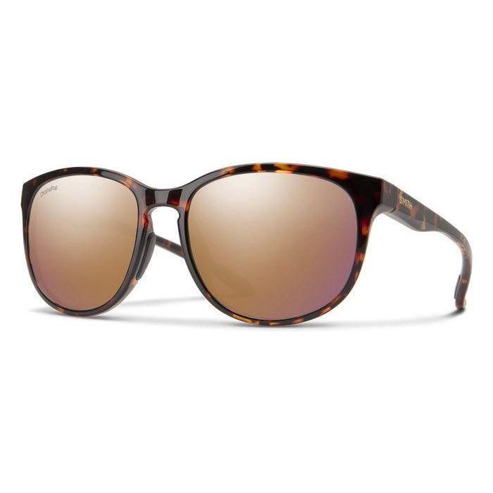 Smith Lake Shasta Sunglasses Eyewear - Sunglasses Smith Optics Tortoise || ChromaPop Polarized Rose Gold Mirror