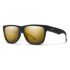 Smith Lowdown 2 Sunglasses Eyewear - Sunglasses Smith Optics Matte Black Gold || ChromaPop Polarized Black Gold