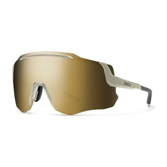 Smith Momentum Sunglasses Eyewear - Sunglasses Smith Optics Matte Bone | ChromaPop Black Gold Mirror