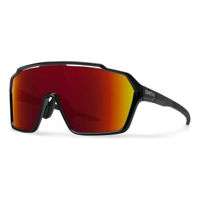 Smith Shift XL MAG Sunglasses Eyewear - Sunglasses Smith Optics Black | ChromaPop Red Mirror
