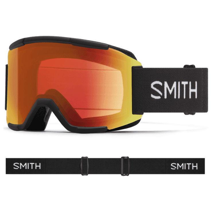 Smith Squad Goggle Eyewear - Goggles Smith Optics ChromaPop Everyday Red Mirror