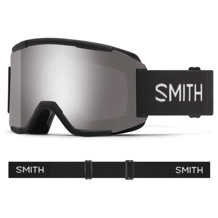 Smith Squad Goggle Eyewear - Goggles Smith Optics ChromaPop Sun Platinum Mirror