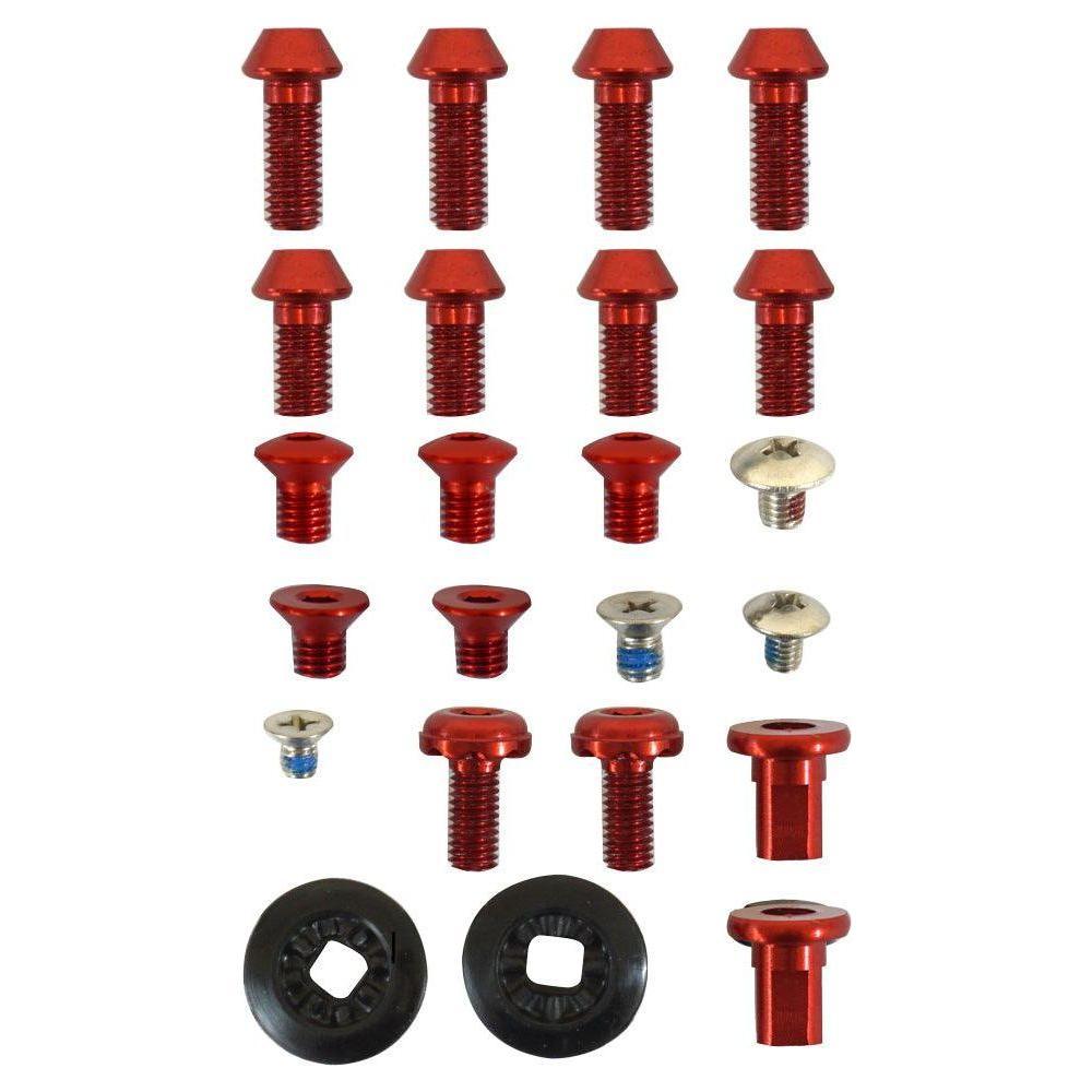 Spark R&D Binding Hardware Kit Splitboard - Splitboard Binding Accessories Spark R&D Pro/Red