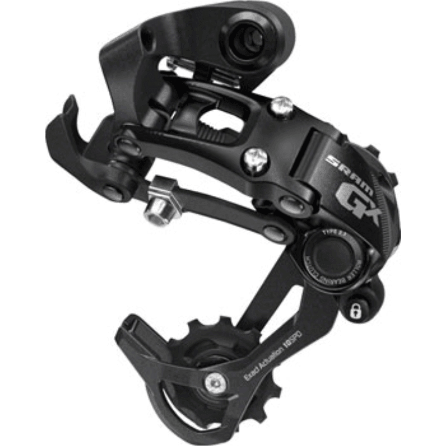 SRAM GX Rear Derailleur - 10 Speed, Long Cage, Black Cycling Parts - Derailleur - Rear SRAM
