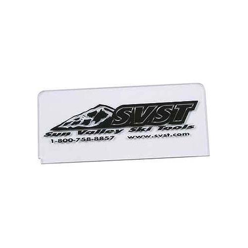 SVST Clear Wax Scraper - 6" Winter Accessories - Tuning Supplies SVST