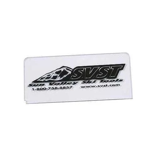 SVST Clear Wax Scraper - 6" Winter Accessories - Tuning Supplies SVST