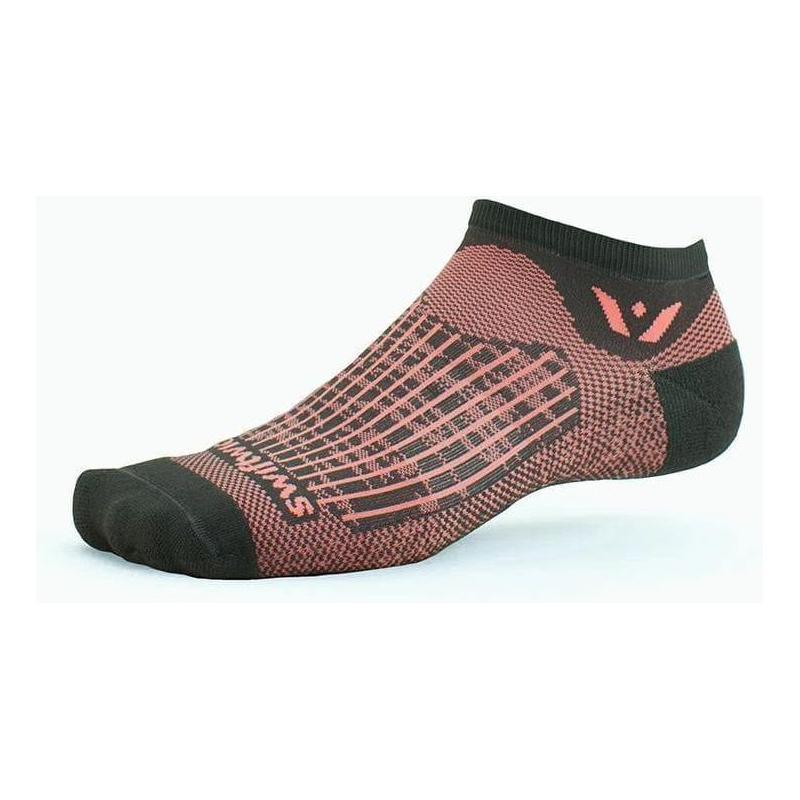 Swiftwick Aspire Zero Socks Summer Apparel - Socks Swiftwick Small Bolt Gray Rose