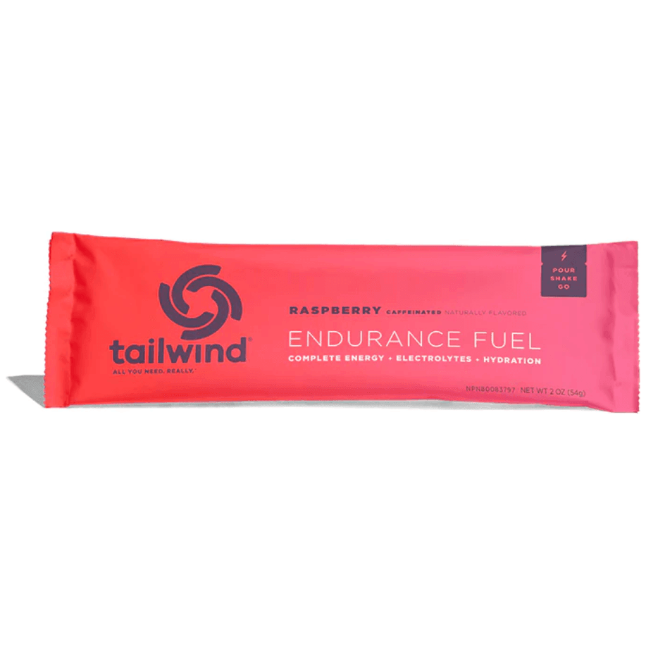 Tailwind Endurance Fuel Cycling Accessories - Food Tailwind Nutrition Rasberry Caffienated Single