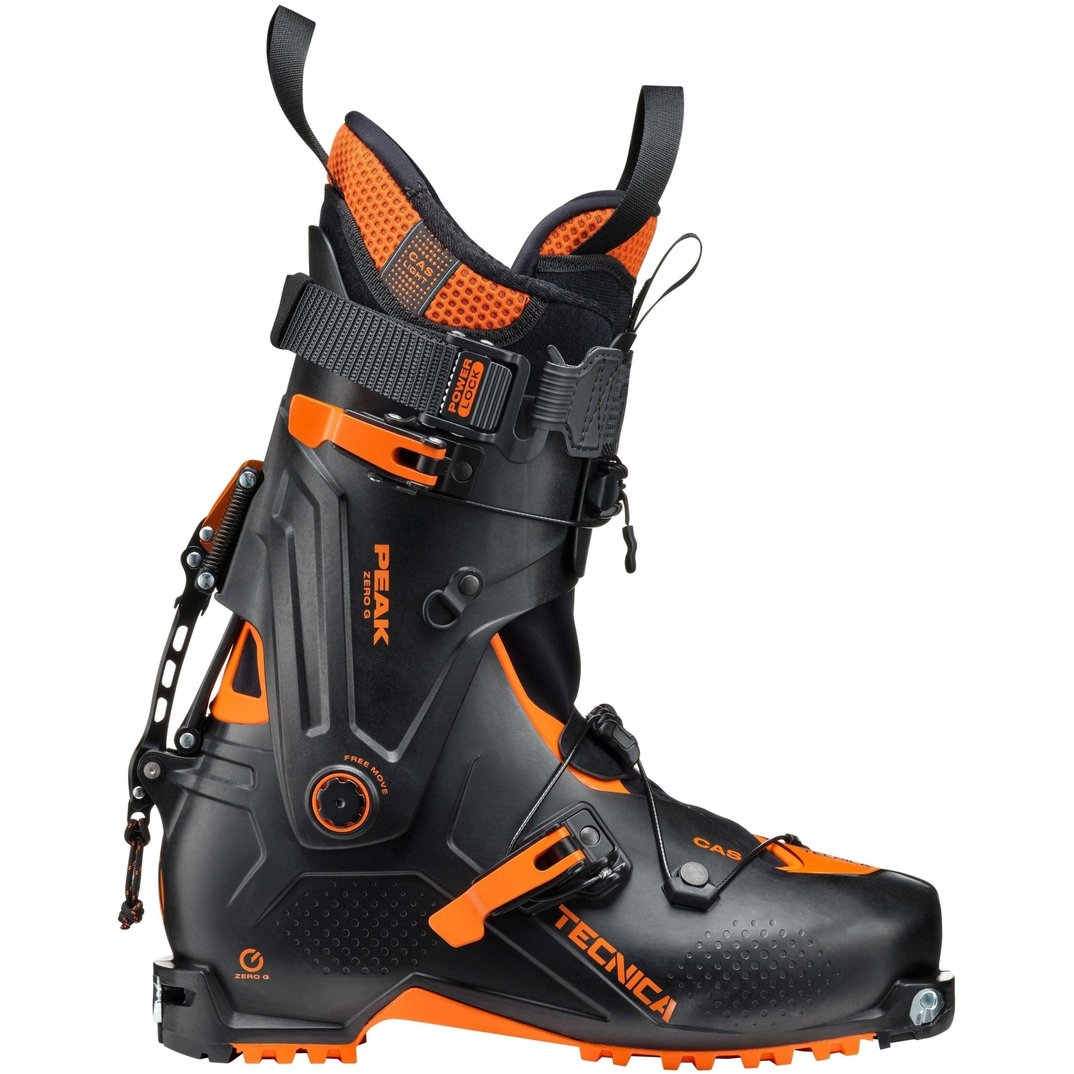 Tecnica Zero G Peak Alpine Touring Boot Ski Boots - Touring Boots - Ski Mountaineering - Mens Tecnica 24.5 Black/Yellow