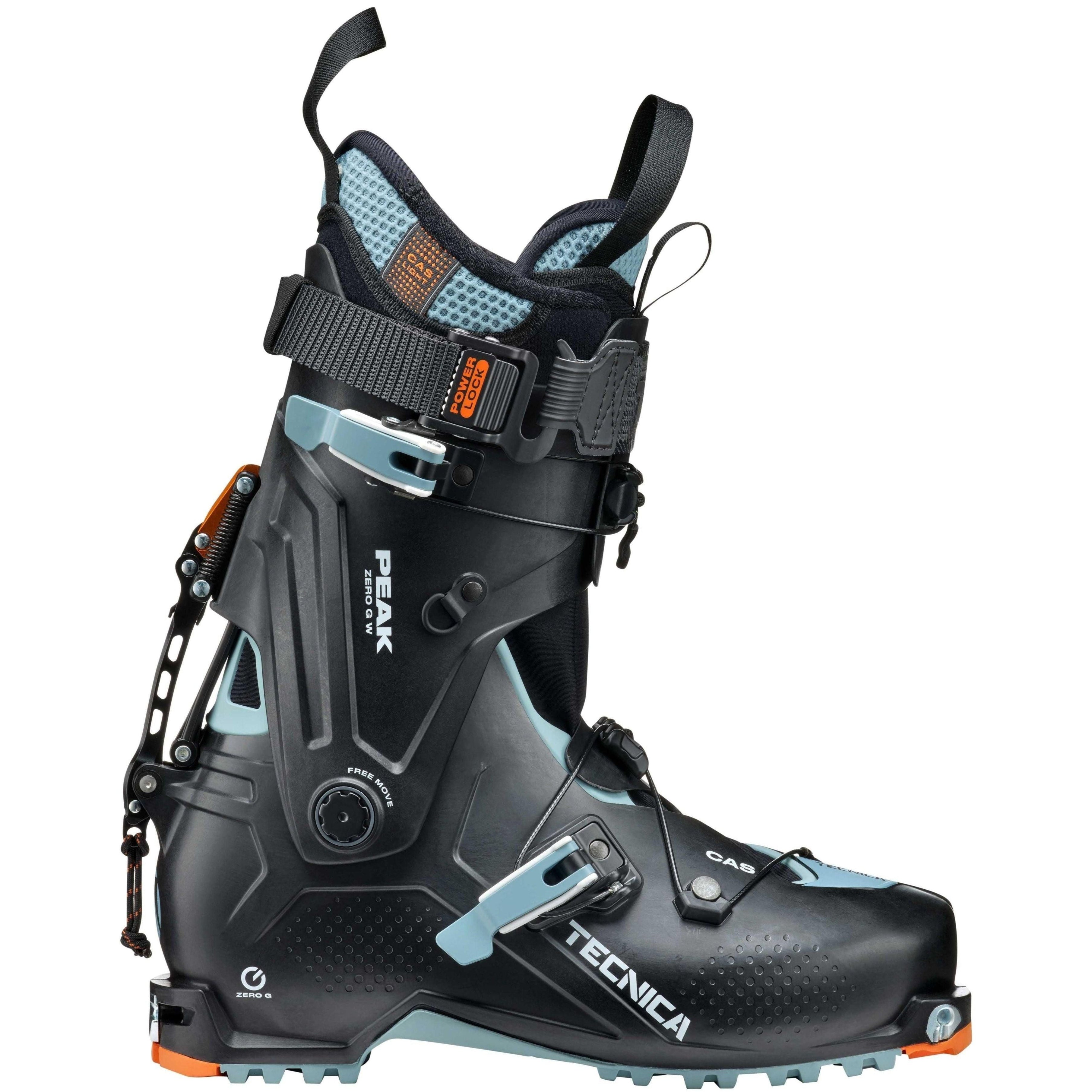 Tecnica Zero G Peak W Alpine Touring Boot Ski Boots - Touring Boots - Ski Mountaineering - Womens Tecnica 23.5 Black/Light Blue